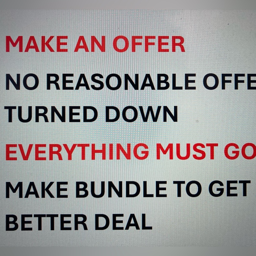 Make an offer